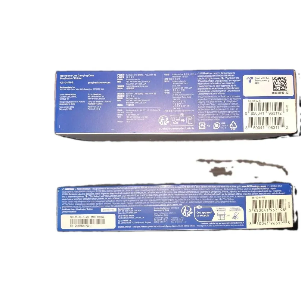 Playstation Backbone For IPhone And Case Both New In Box